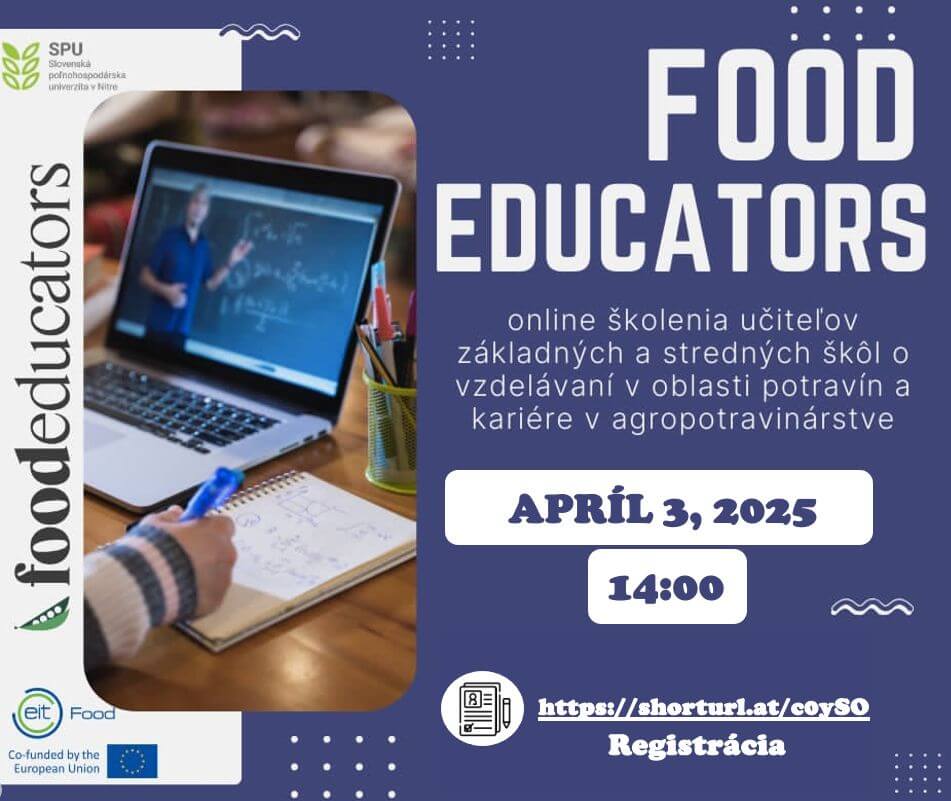 školenie udržateľnosti potravín a potravinových systémov