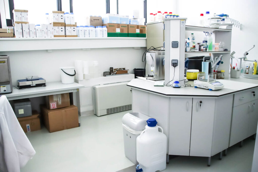 Laboratórium pohľad