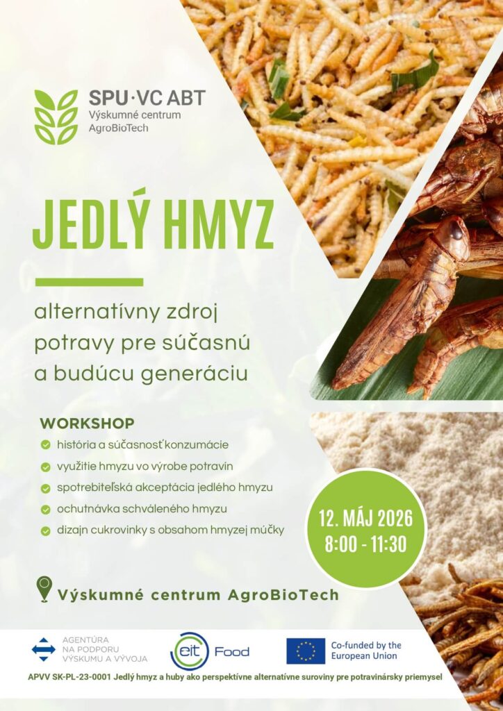 workshop jedlý hmyz