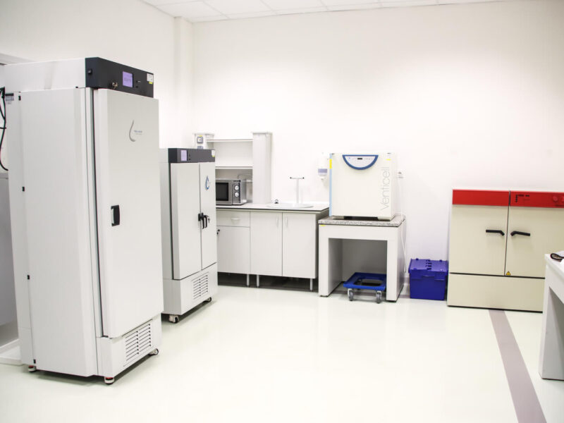 Laboratórium explantátových kultúr Vybavenie