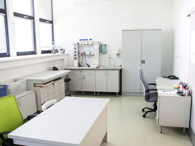 Pohľad na Laboratórium explantátových kultúr